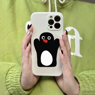 Cute Cartoon Penguin for Iphone13promax Apple 12 Phone Case 11 Soft XR Female X All-Inclusive 8Plus wNmL