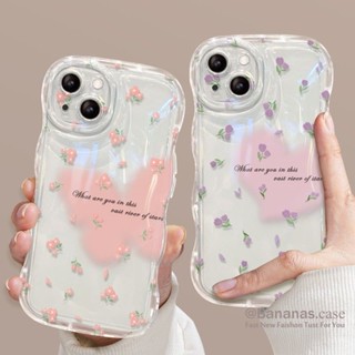Ốp Điện Thoại Dẻo Trong Suốt Họa Tiết Bươm Bướm &amp; Hoa Cho iPhone 14 Plus 14 13 12 11 Pro Max X Xr Xs Max 7 8 Plus SE2020