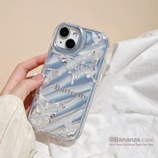 Ốp Điện Thoại Dẻo Họa Tiết Bươm Bướm Thời Trang Cho iPhone 14 Plus 14 13 12 11 Pro Max X Xr Xs Max 7 8 Plus SE2020