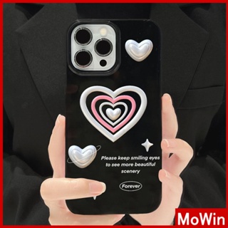 For iPhone 14 Pro Max iPhone Case Black Glossy TPU Soft Case Shockproof Protection Camera Cute Pink Love Heart Compatible with iPhone 13 Pro max 12 Pro Max 11 xr xs max 7Plus 8Plus