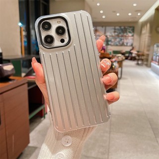 Ốp Điện Thoại Kim Loại Dáng Vuông Dành Cho iPhone 14 11 12 13 Pro Max 14 Plus