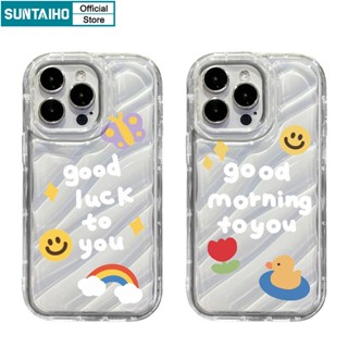 Suntaiho Ốp lưng ốp iphone Ốp Điện Thoại In Chữ Tiếng Anh Suntaiho Hoạt Hình Cho Iphone 11 12 Pro 13 14 Pro Max IP 11 12 13 14 IP14