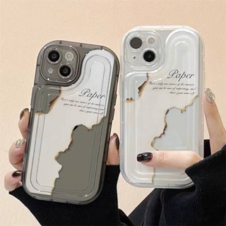 INS Niche Advanced for Iphone13promax Burning 12 Personality 11xs Transparent XR Apple 14 Phone Case abaC