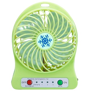 Multifunctional Lithium Battery Charging Electric Fan Portable Outdoor Mini Handheld Snowflake Without [Q/6]