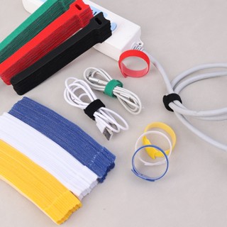 Set 15 / 20 / 30 Dây Quấn Dây Cáp Gọn Gàng Đa Năng Có Thể Tái Sử Dụng