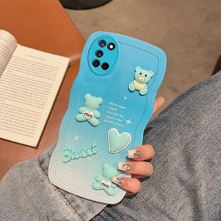 ốp lưng OPPO A52 ốp lưng A92 Ốp Điện Thoại tpu Mềm Họa Tiết Hoạt Hình 3D Màu Hồng / Xanh Dương Gradient Cho OPPO A52 A92 MMX A92 A52