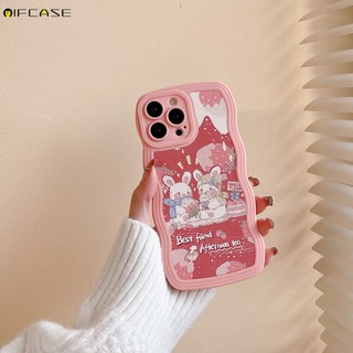 Ốp Điện Thoại Da Mềm Họa Tiết Thỏ / Dâu Tây Graffiti Cho Redmi Note 12 Pro Plus 10 5G K50 Ultra K40 K30 Pro