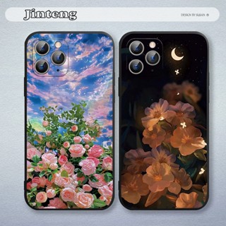 Ốp Điện Thoại Mềm In Hoa Cho Oppo F17 F11 F9 Pro F15 F7 F5 F3 F1S