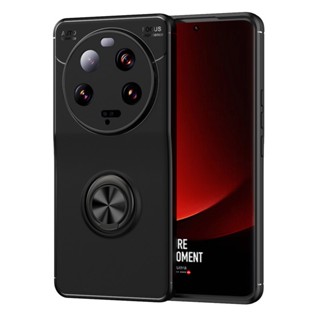 Ốp Điện Thoại Silicon Chống Sốc Có Nhẫn Đỡ Kim Loại Cho Xiaomi 13 Ultra Case Xiaomi 11 12S 13 Ultra 5G