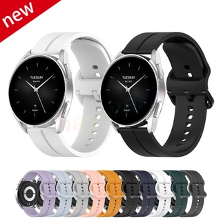 Dây Đeo Silicone 22mm Cho Đồng Hồ Thông Minh Xiaomi Watch S2 (42mm / 46mm) Watch S1 Pro Realme Watch 2 / 2 Pro 20mm Mibro Lite / Air / Air