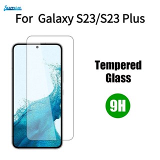 Bộ 3 Miếng Dán Cường Lực Mỏng Trong Suốt Chống Nước Chống Trầy Xước Độ Nét Cao Cho Samsung Galaxy S23 / S23 Plus