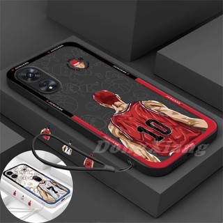 Ốp Điện Thoại Họa Tiết Slam Dunk Cho OPPO Reno 8T 4G Reno8 Reno7 Reno6 Reno5F Reno4F A9 2020 A52 A37 A37F A1K F9 A57 2022 A77S