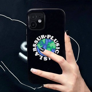 Original English Earth Apple 11 Soft Iphone12promax Phone Case XS All-Inclusive 8P Trendy Cool XR Soft Female 13 HWS5