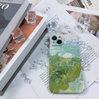 Ốp Điện Thoại Cứng Họa Tiết Tranh Van Gogh Cho Iphone Max 14Plus 14 14pro Pro 11 11 AJHC