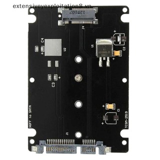 Hộp Đựng Thẻ Chuyển Đổi M.2 NGFF Sang 2.5 inch SATA SSD / MSATA Sang SATA Cho PC M2 + M Desktop