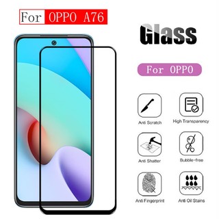Kính Cường Lực 9H Bảo Vệ Toàn Màn Hình Chống Sốc Cho OPPO A78 A77s A77 A57 A17 A96 A76 A95 A54 A74 A94 A91 B4XF