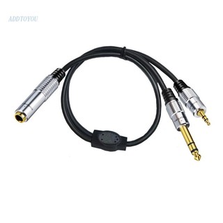 Cáp Tai Nghe 1 / 4 ĐầU CắM 3.5mm + ĐầU CắM 6.35mm Sang Lỗ CắM 1 / 4 6.3
