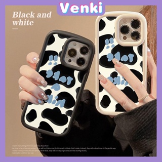 Case fo iPhone 11 Pro Max TPU Soft Case Frosted Bubble Case Black and White Cow Print Camera Protection Shockproof For iPhone 14 13 12 11 Plus Pro Max 7 Plus X XR