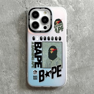 BAPE Ốp Điện Thoại Chống Sốc Chống Rơi Họa Tiết One Piece Cho iphone 14 11 13 12 X XS Pro Max xr Mini xr 7 8 plus