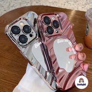 Ốp Điện Thoại TPU Mềm Mạ Gương 3D Cho IPhone 11 14 Pro Max Ip13 Pro Max IPhone 12