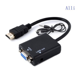 Bộ ChuyểN Alli 1080P Sang VGA Cho PC / Laptop / TV / MáY ChiếU