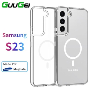 Guugei Ốp Lưng Trong SuốT Cho Samsung Galaxy S23 Ultra S23