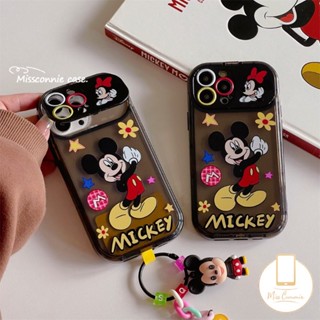 DISNEY Ốp Điện Thoại Nắp Lật Mặt Gương Cho Oppo A5s A57 A7 A12 A15 A53 A9 A5 A31 A15s A3s A77S A33 2020 A35 A77 A11K