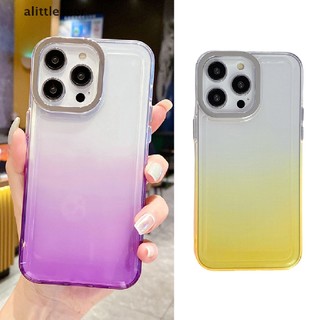 Ốp Điện Thoại Dạng Giáp Chống Sốc Màu Gradient Cho iPhone 14 13 12 PRO MAX