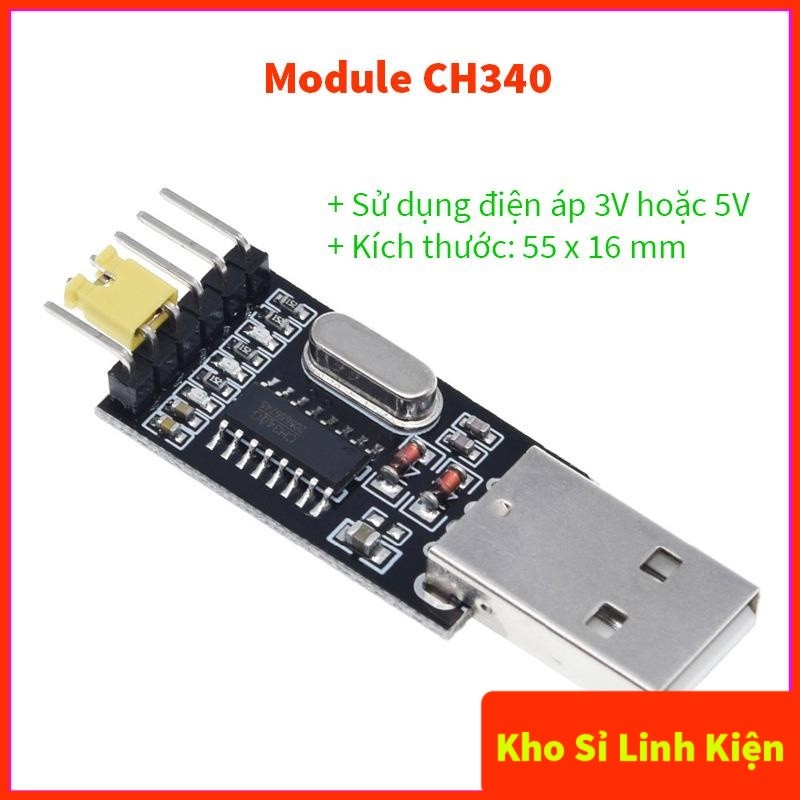 Module CH340 chuyển đổi USB-TTL