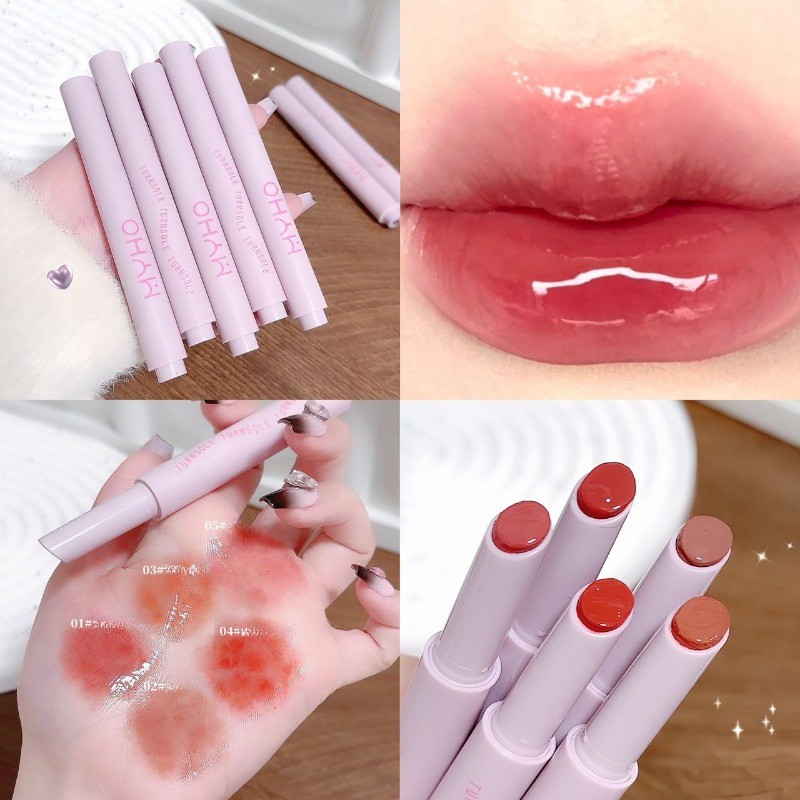 Son Môi Gương Gợi Cảm Dưỡng Ẩm Lâu Dài Chống Thấm Nước Son Bóng
