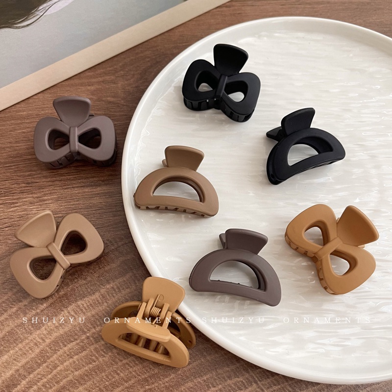 Set 2 Kẹp Tóc Nơ Thời Trang Hàn Quốc