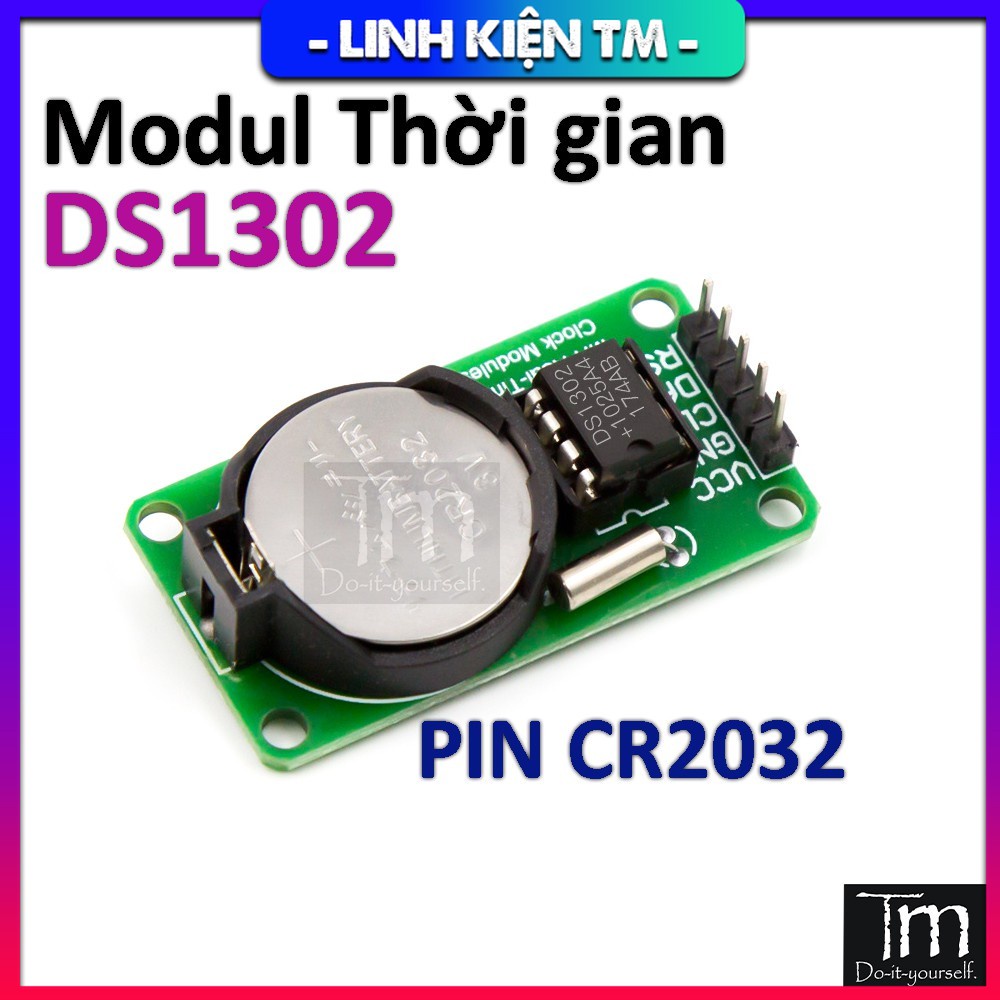 Module Thời Gian Thực DS1302 (10 CÁI)