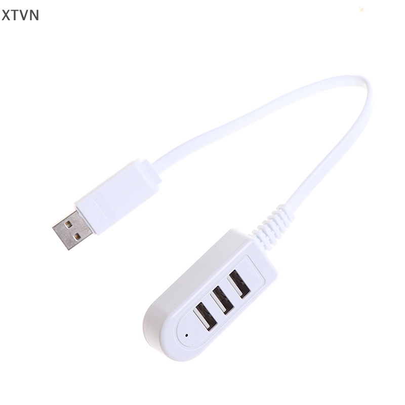 Xtvn 3 Cổng USB 2.0 Đa Tốc Độ Cao Hub Splitter Mở Rộng Máy Tính Xách Tay Cho Máy Tính Để Bàn PC Hot