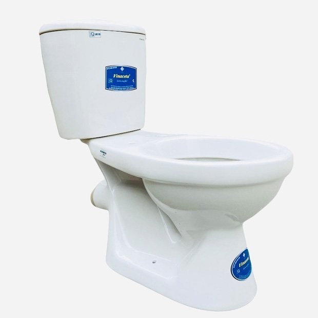 Bồn Cầu 2 Khối Thoát Ngang ,Tiết kiệm nước(3-6l/1 lần xả) Két Rời Tiện Lợi