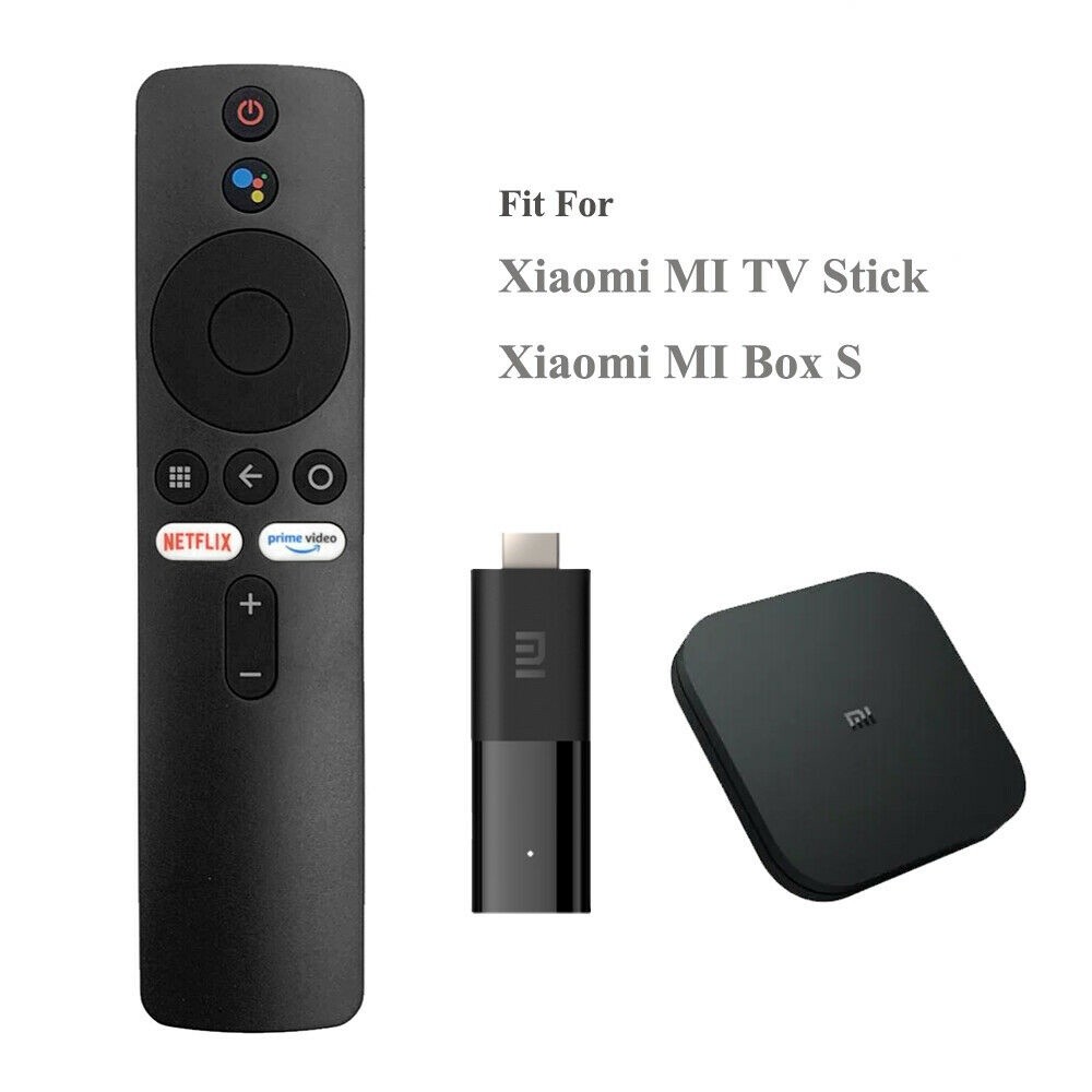 Mi Stick xiaomi XMRM-006 có điều khiển từ xa bằng giọng nói cho Mi Box S 4K mi Box Mi Stick / Mi BoxS / TV Box MiBox MDZ-22-AB MDZ-24-AA Bluetooth Google-Assistant-For-Mi-TV-Stick-Android
