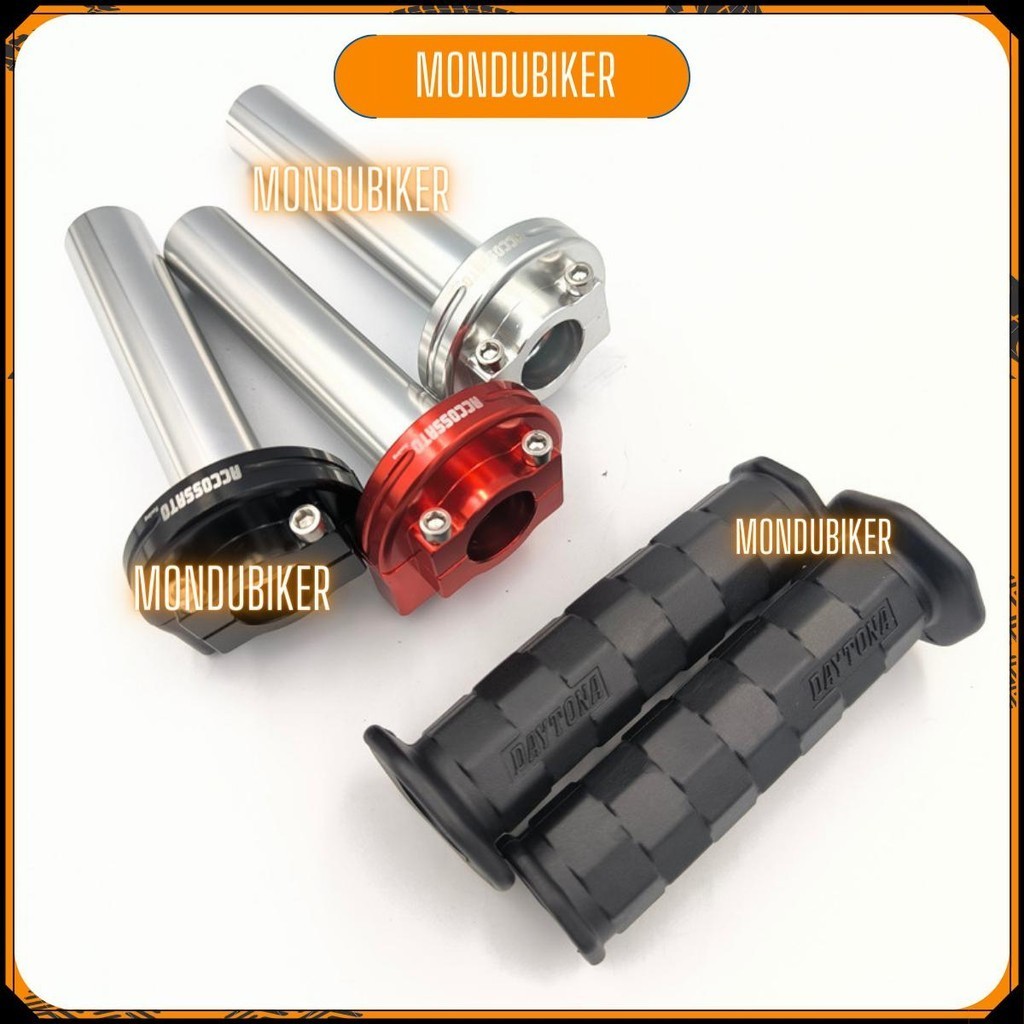 Cùm tăng tốc Accossato CNC hàng chuẩn Full Box Cao Cấp được thiết kế cho các dòng xe mô tô, xe tay ga cao cấp