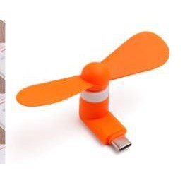 Quạt Mini 2 Cánh Cắm Điện Thoại siêu hót siêu tiện