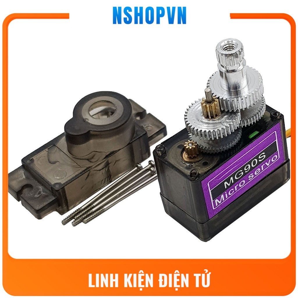 Servo MG90S (Bánh răng kim loại)