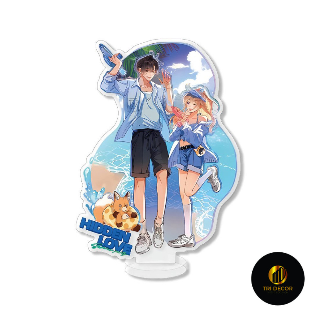 Mô hình Standee VỤNG TRỘM KHÔNG THỂ GIẤU anime chất liệu mica acrylic trong suốt chibi xinh xắn