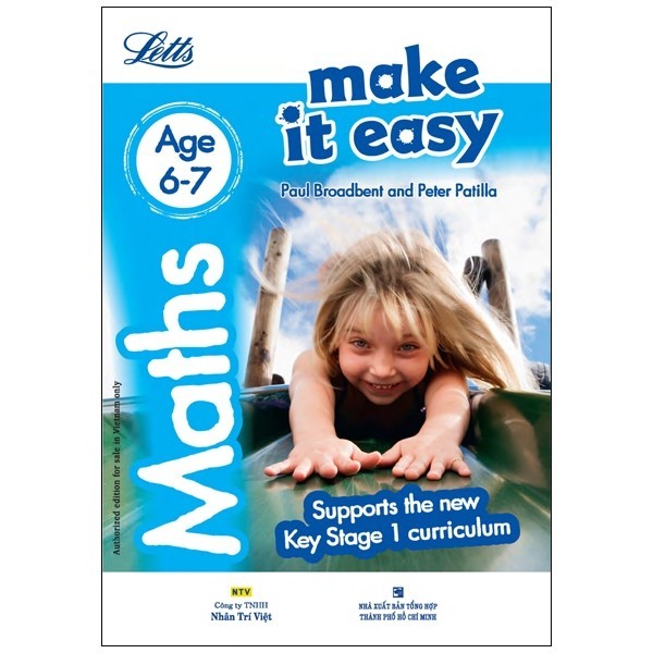 Sách Letts Make It Easy - Maths (Age 6-7)