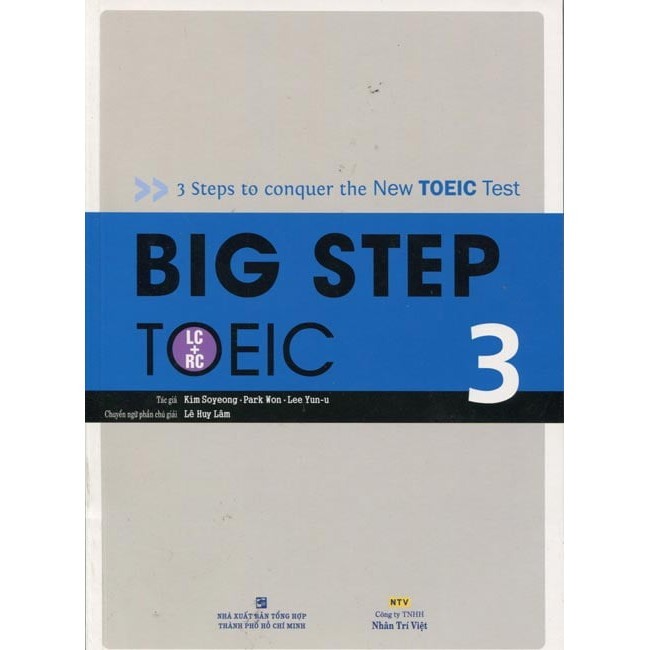 Sách Big Step TOEIC 3 (LC+RC)