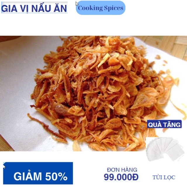 1kg Hành phi thơm giòn