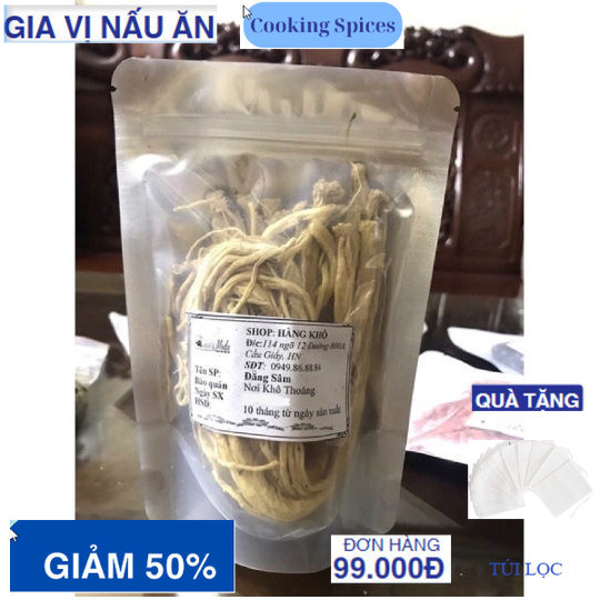 Đẳng Sâm 100gr