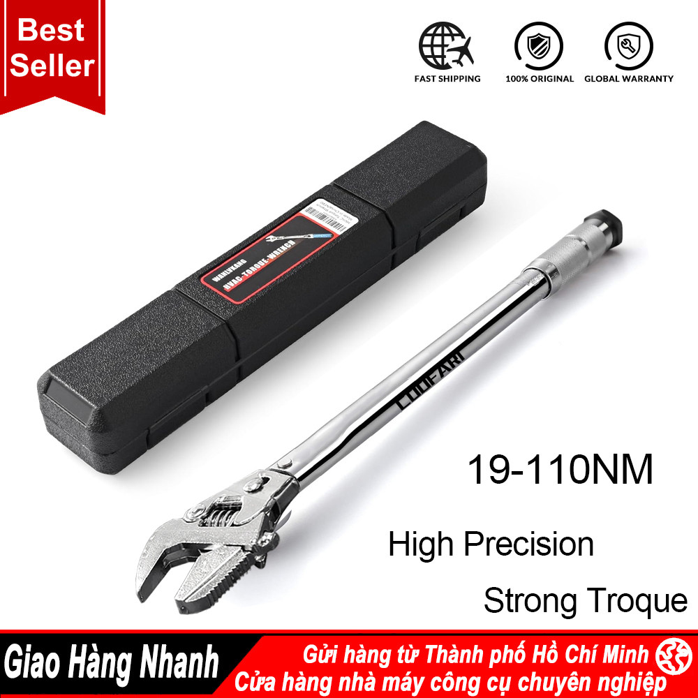 Cờ Lê Mô-men Xoắn Có Thể Điều Chỉnh 19-110NM 30MM Cờ Lê Bánh Cóc Phòng Tắm Dành Cho Thợ Điện Thợ Mộc Cơ Khí Gia Đình