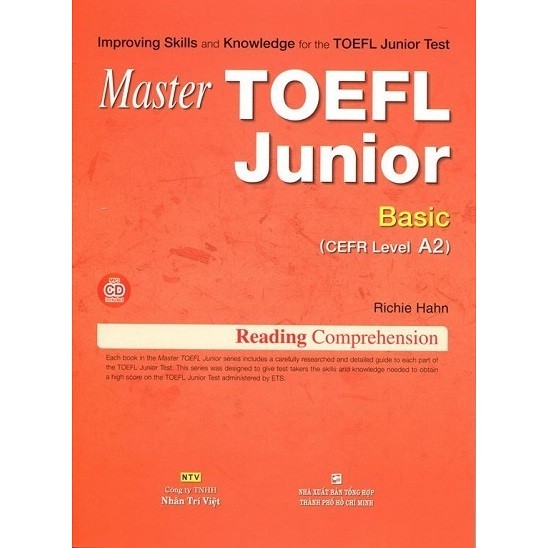 Sách - Master TOEFL Junior - Basic (Cefr Level A2) - Reading	