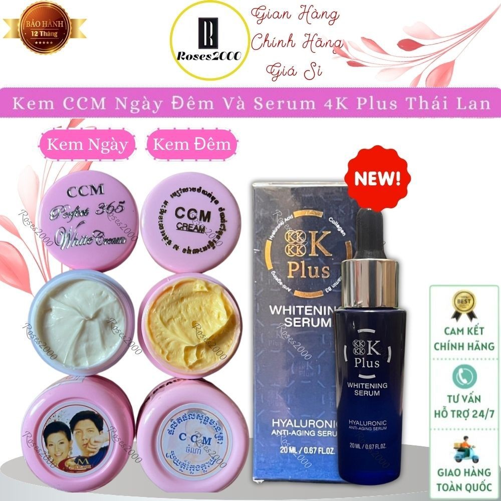 Kem CCM Thái Lan Chính Hãng – Dưỡng Trắng, Hỗ Trợ Mờ Nám, Tàn Nhang