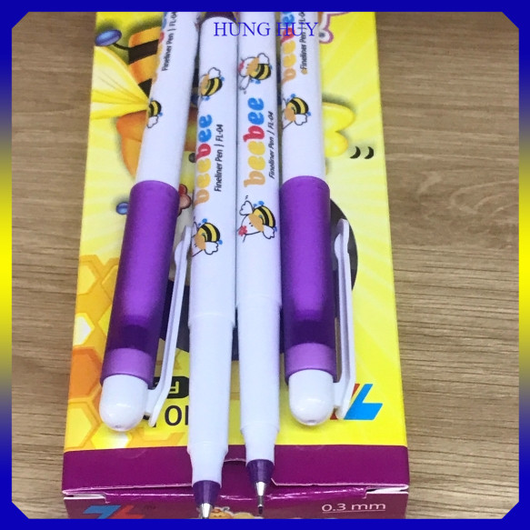 10 Bút bebe tím  thiên long