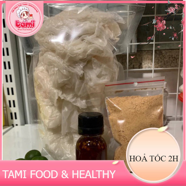 [LOẠI NGON TÂY NINH] Combo bánh tráng phơi sương [ủ bơ] muối sặc sốt tắc shop đồ ăn vặt Tami