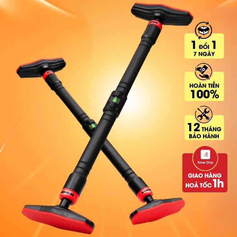 Xà đơn gắn cửa KOODAC 60cm-80cm-100cm-130cm tập bụng, tăng chiều cao, nhiều cỡ có thể tùy chỉnh
