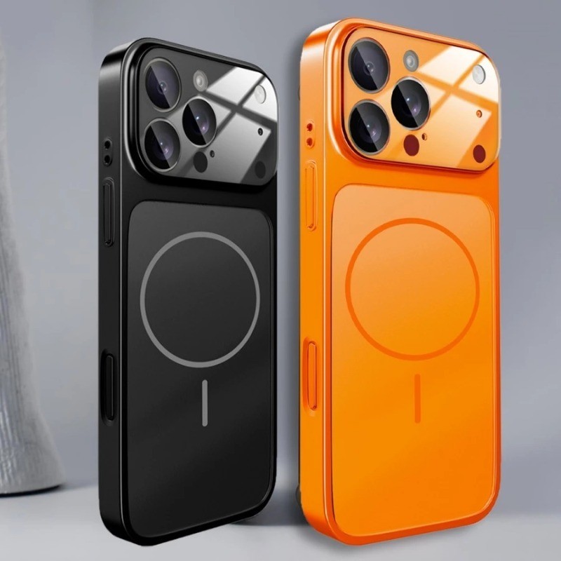 【ngay lập tức Thay đổi sang 17】Trường hợp điện thoại cho iPhone 11 17 16 15 14 13 12 Pro Max Glass Back Magnetic Case